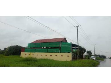 Hình ảnh sản xuất, thi công lưới nhựa